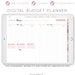 Digital Planner, Notability Planner, xodo digital planner, Budget Planner, Goodnotes Planner, iPad Planner, Goodnotes Template