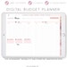 Digital Planner, Notability Planner, xodo digital planner, Budget Planner, Goodnotes Planner, iPad Planner, Goodnotes Template 