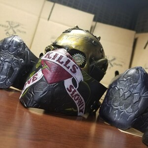CUSTOM order Canary Women's Motorcycle Mask image 8