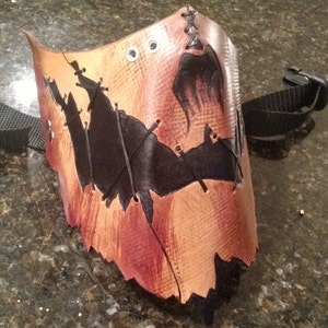 CUSTOM order Grifter Leather Motorcycle Mask image 4