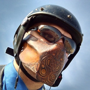 CUSTOM order Deathstroke Motorcycle Riding Mask