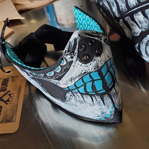 CUSTOM order Canary Women's Motorcycle Mask image 9