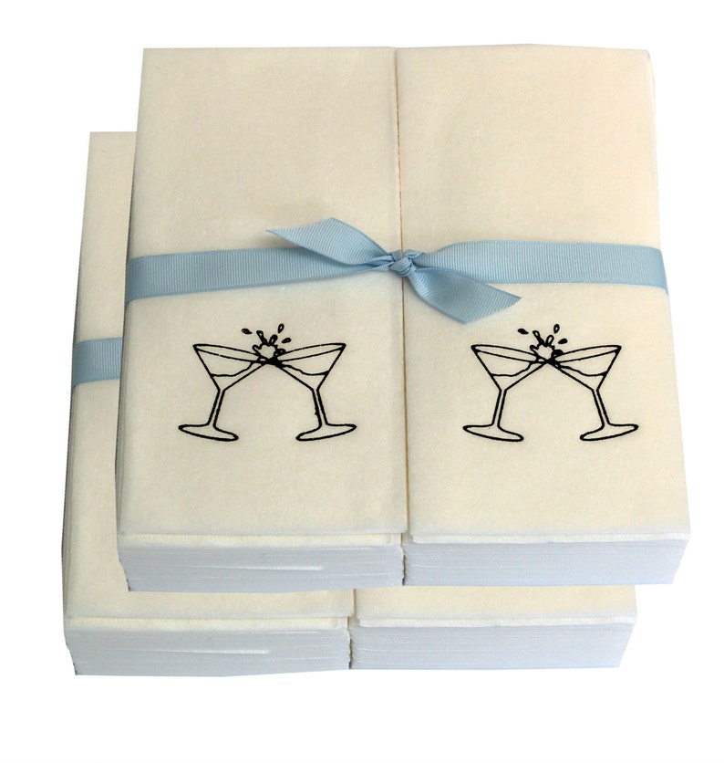 Nature's Linen Disposable Guest Hand Towels Wrapped With a Etsy