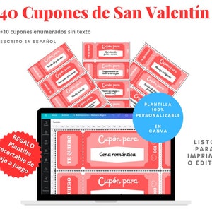 san valentin día Entradas, amor cupón conjunto para novio o novia