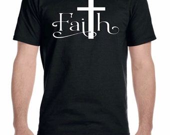 Faith T-shirt, Christian Shirt, Faith Shirt, Walk By Faith. Faith Religious Shirt, Church, Disciple, Love, Grace.