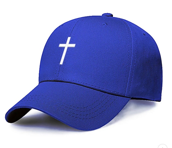 Christian Cross Men and Women. Cross Embroidery Unisex Adjustable Cotton Caps.  Men Dad Hats. Women, Mothers Basketball Cap. 