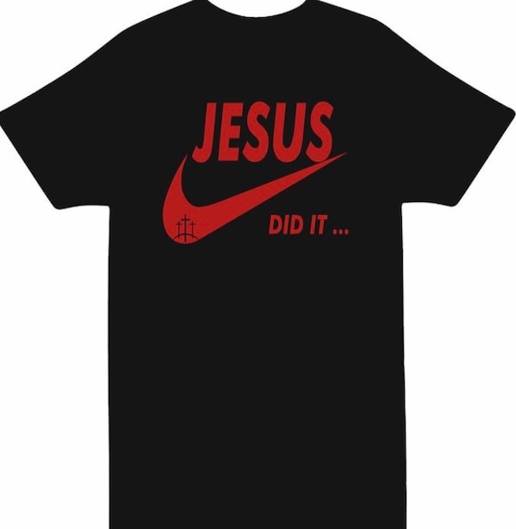 Jesus nike shirt online