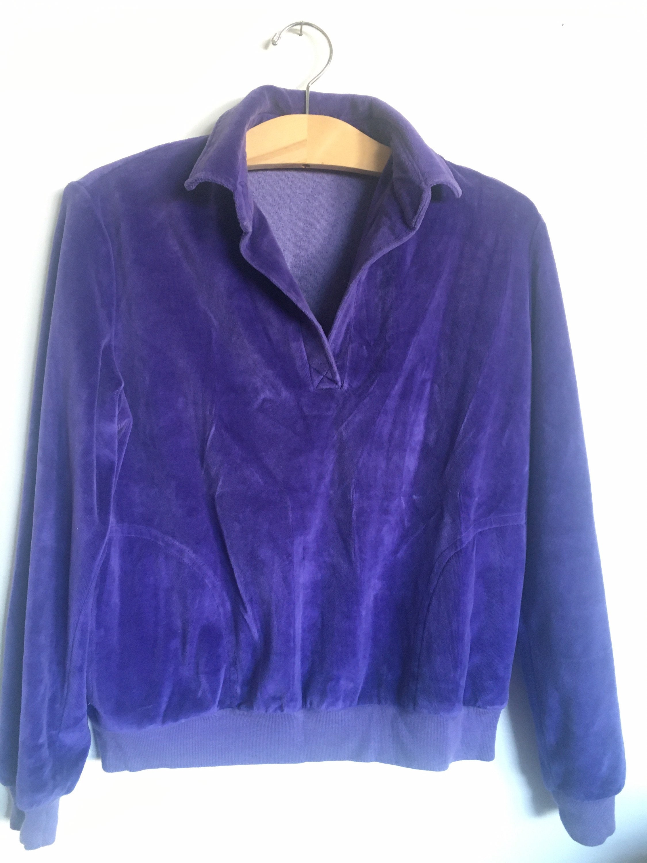 1970/80's Champion Velour Track Top - Etsy