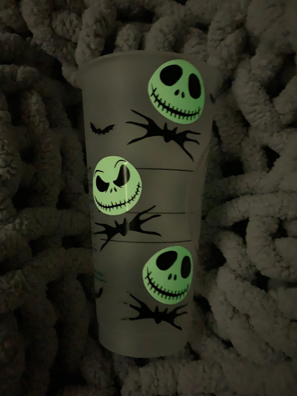 Nightmare Before Christmas Starbucks Cup Etsy