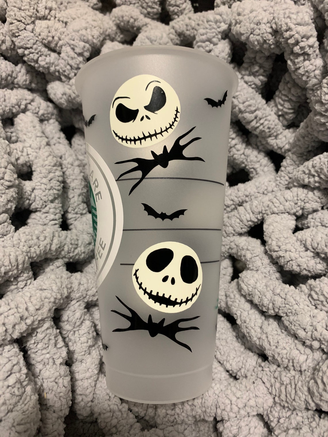 Nightmare Before Christmas Starbucks Cup Etsy
