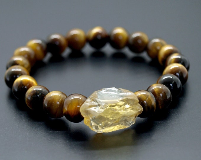 Tiger’s Eye & Citrine Pendant main image 1