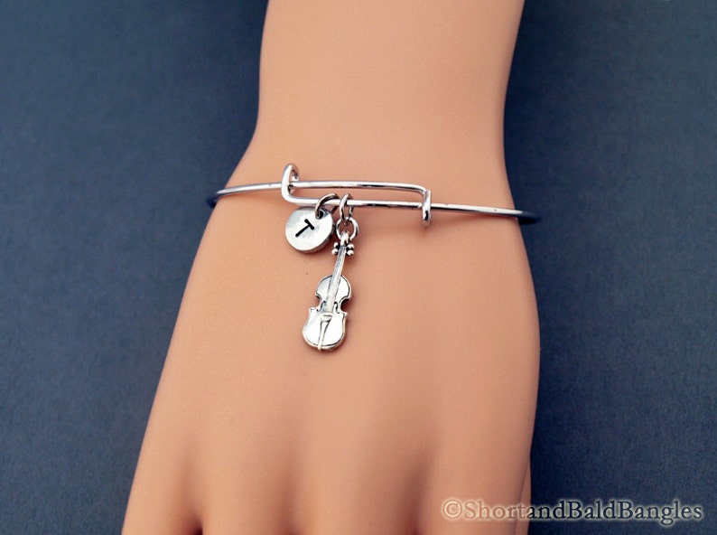 Violin Bangle Violin Bracelet String Instrument Music Etsy