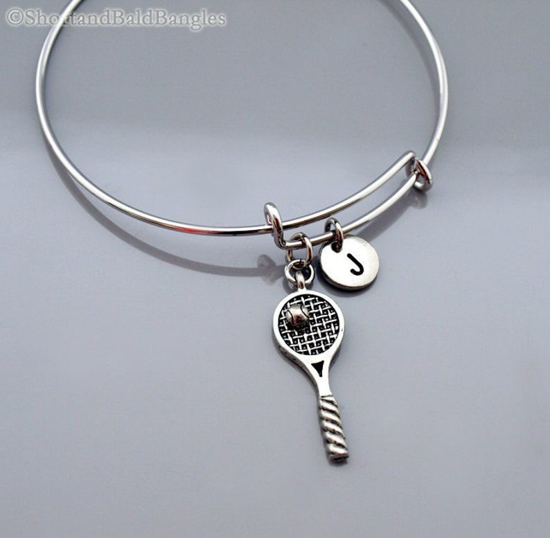 Tennis Racket Bangle tennis racquet Tennis bracelet Etsy