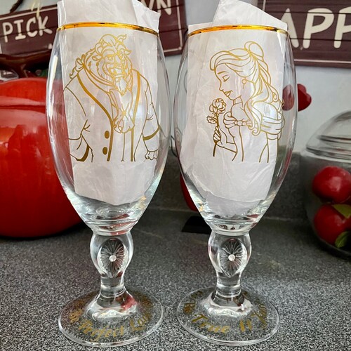 Beauty and the Beast Wedding Bridal Bouquet Bridesmaid Blue Etsy