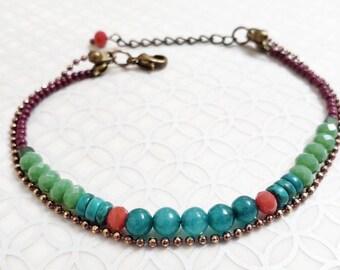 Rainbow bracelet#8