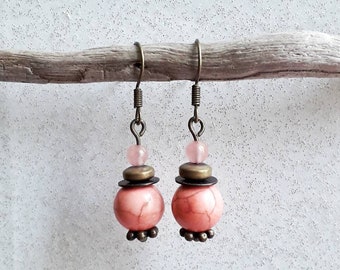 Boucles d'oreilles "Joie du soir"