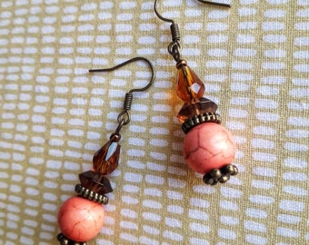 Boucles d'oreilles "Pluie d'été"