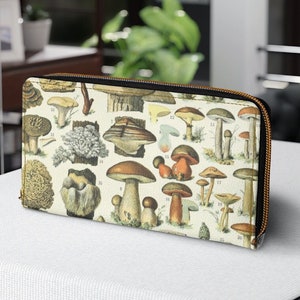  GLENLCWE Mushrooms Backpack Purse & Matching Wallet