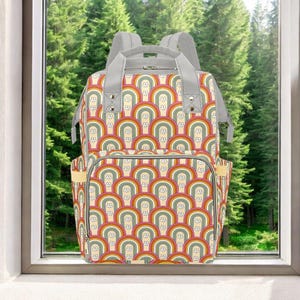 Retro Diaper Bag, Baby Gift, Diaper Bag, Diaper Bag Backpack, Gift for Baby, New Mom Gift, Baby Backpack, Baby Diaper Bag, Baby Shower
