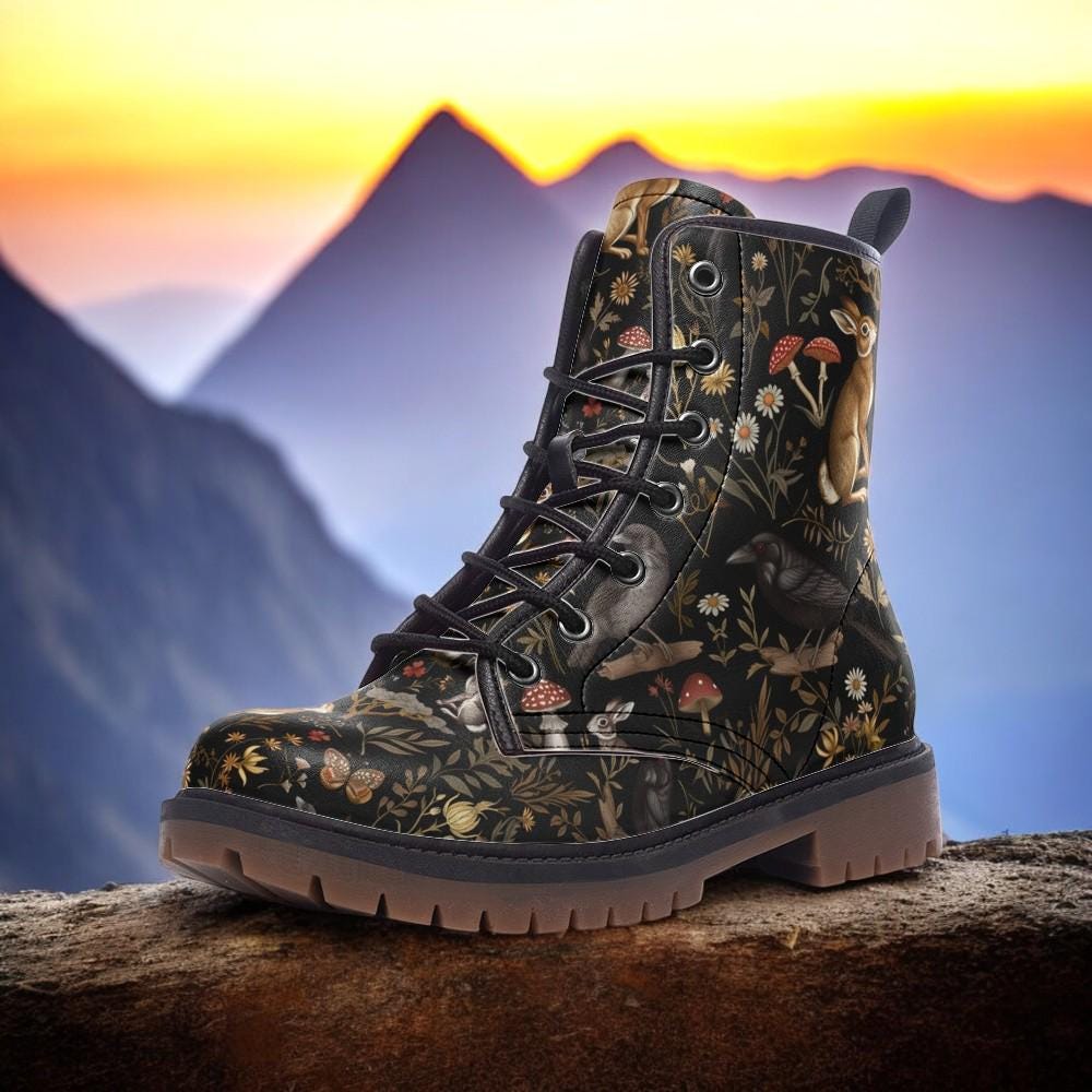 Boot Kampfstiefel Weich Machen Kampfstiefel, Dark Academia Boots