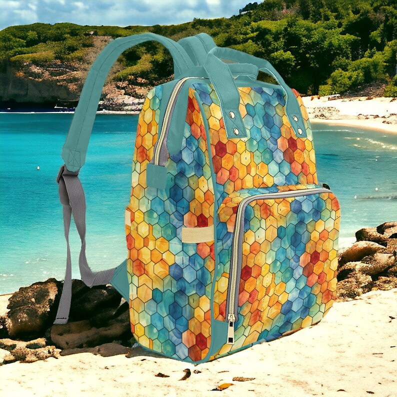 Canvas Backpack, Fairy Grunge, Baby Backpack, Gothic Diaper Bag, Baby