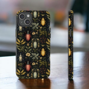 Dark Academia, Fairy Grunge, Phone Case, Beetles Tough Cases, Aesthetic Phone Case, Goth Phone Case, Phonecase, Fairycore, Goblincore