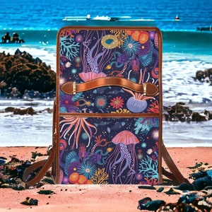 Cartable, Sac bandoulière en toile, Sac de plage, Dark Academia, Cottagecore sombre, Esthétique sombre, Sac bandoulière, Sac gothique, Sac à main d'été