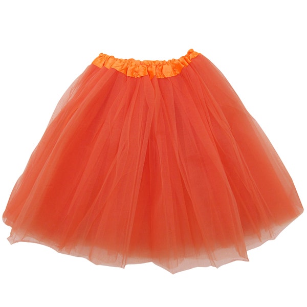 Women's Ballet Tutu 3 Layers Soft Tulle