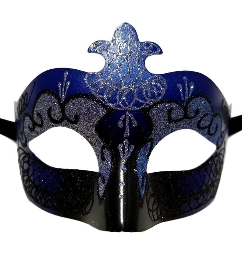 Colorful Masquerade Masks with Matching Ribbon Ties and | Etsy