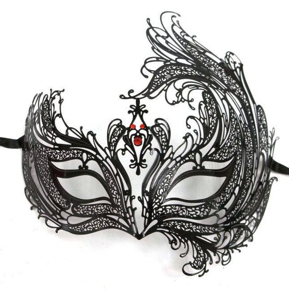 Bird Of Paradise Large Masquerade Mardi Gras Metal Filigree | Etsy