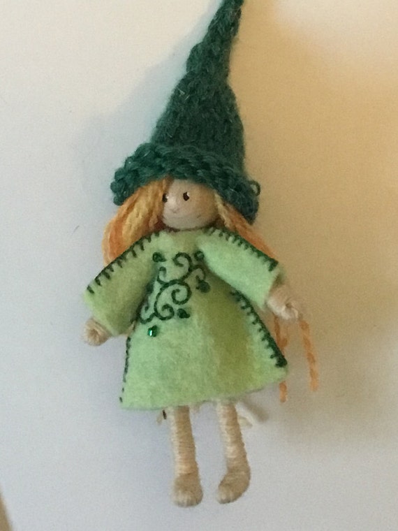 small elf doll