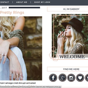 The SoHo House Blogger Template image 3