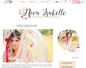 Nova Isabelle Blogger Template