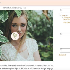 Penelope Blogger Template image 2