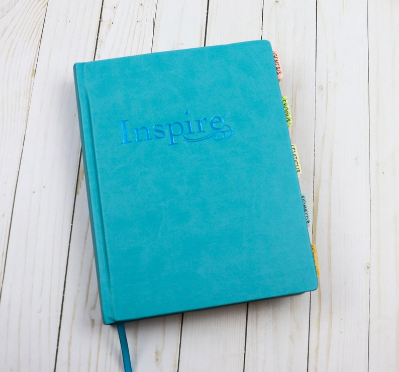 NLT Large Print Journaling Bible Bundle NLT Inspire Bible Etsy Nlt large print journaling bible bundle nlt inspire bible etsy