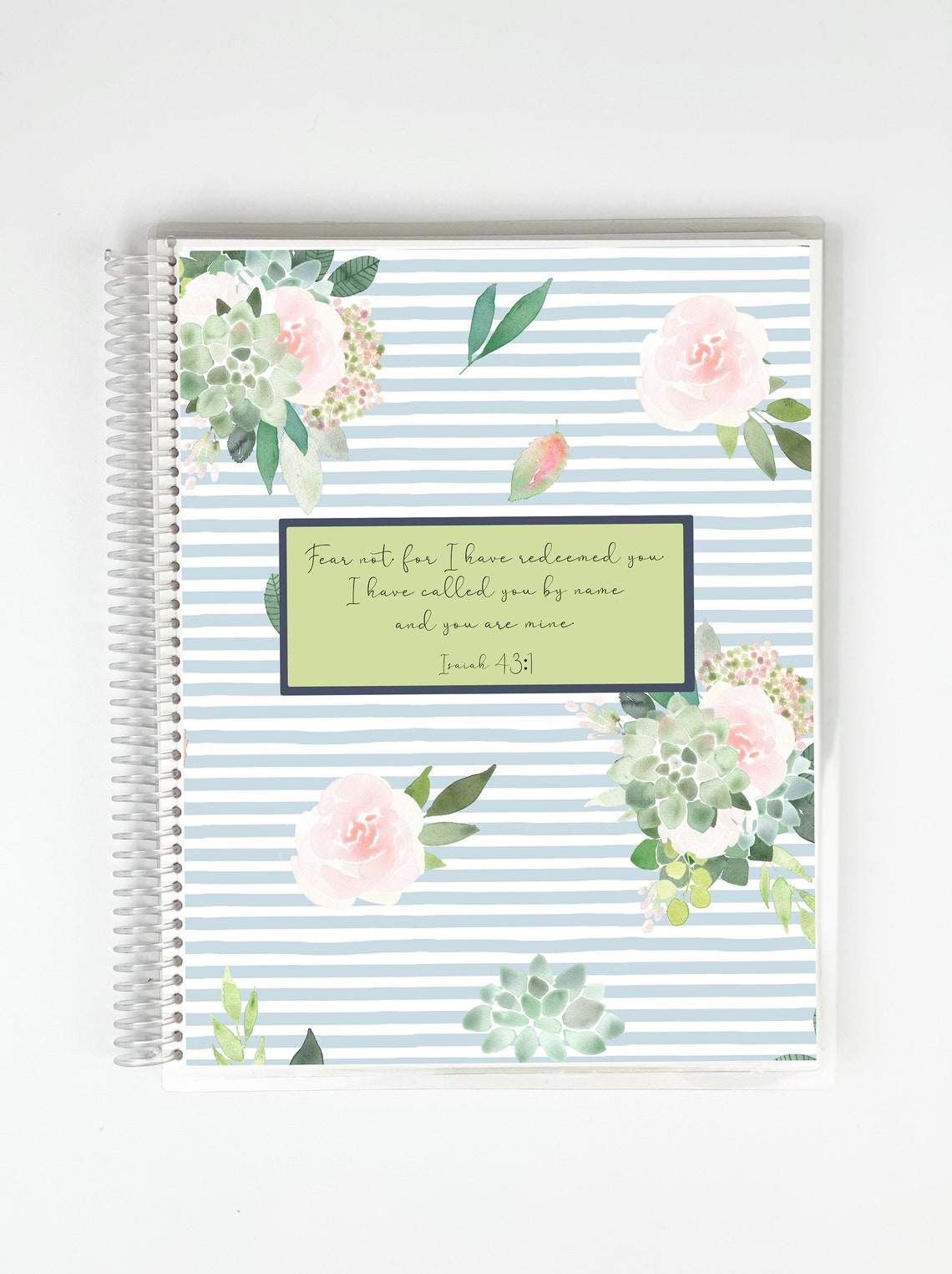 SOAP Bible Study Journaling Notebook / Prayer Journal / Blue Etsy