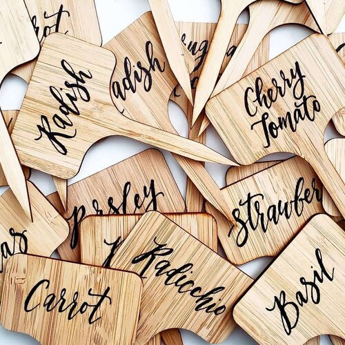 Garden Markers Outdoor Plant Markers for Garden Herb Marker ...