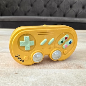 Personalized Game Controller Money Bank Gift, Ceramic Video Game Piggy Bank, Gift for Teenage Boy, Gamer Gift