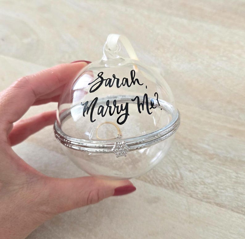 Proposal Ring Ornament