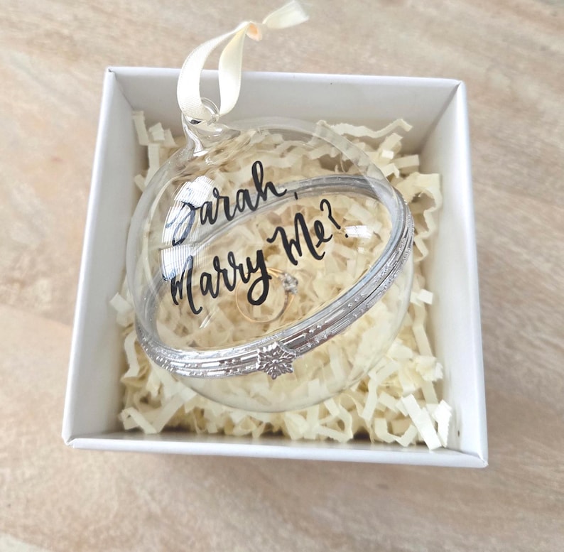 Proposal Ring Ornament
