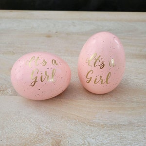 Easter Egg Pregnancy Announcement, We're Expecting Sign, Baby Reveal Gift to Husband or Grandparents, Hatched Spring Baby, Hand Lettered image 8