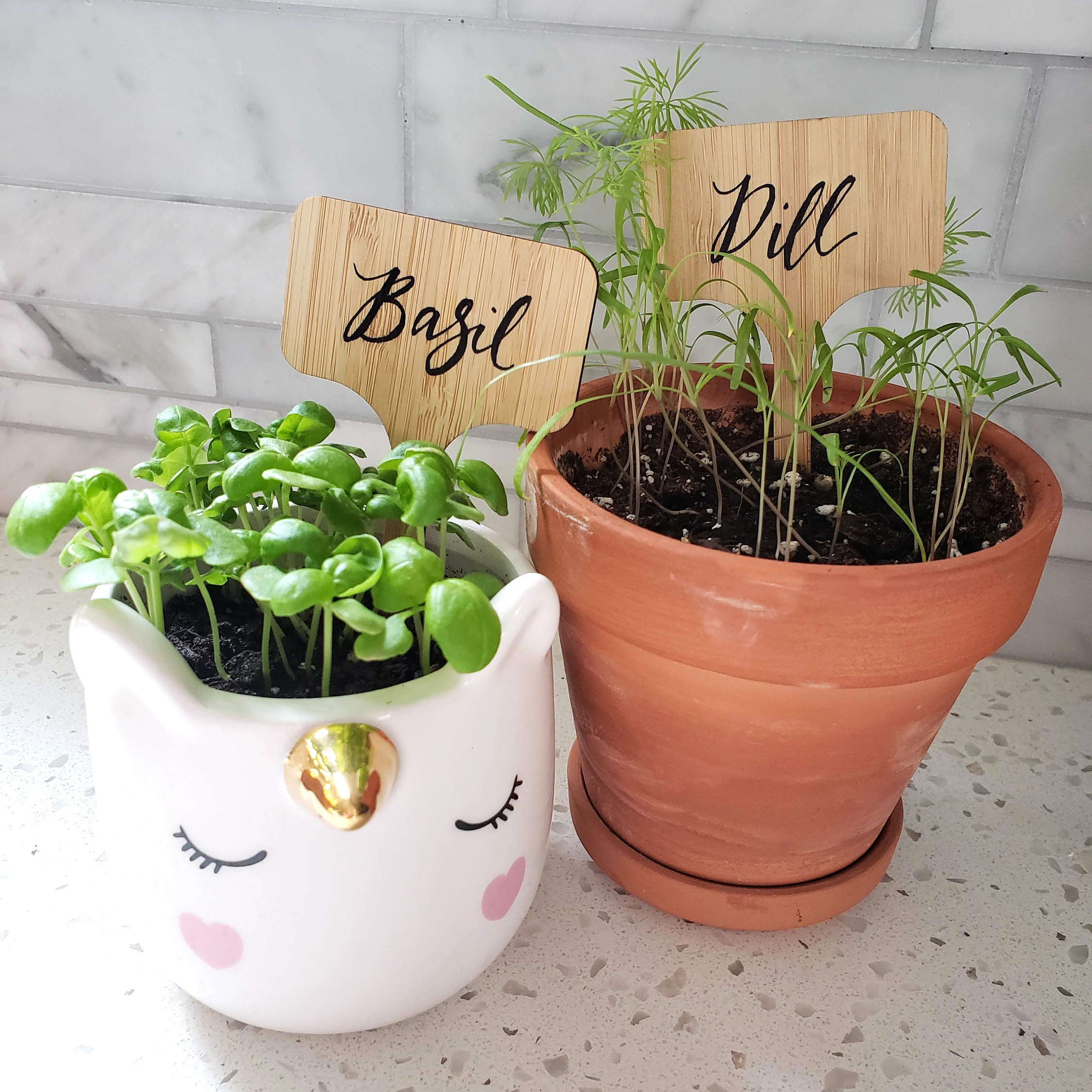 Garden Markers Outdoor Plant Markers for Garden Herb Marker Etsy UK