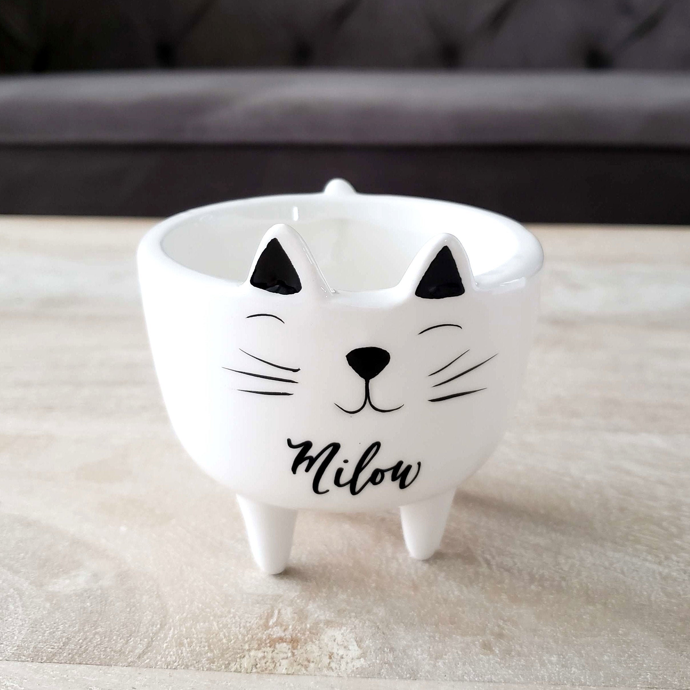 Personalized Ceramic Animal Planter Pot for Succulent Herb Etsy Australia