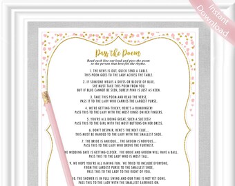 Lifelong Panty Line Poem Bridal Shower Bachelorette Party Etsy