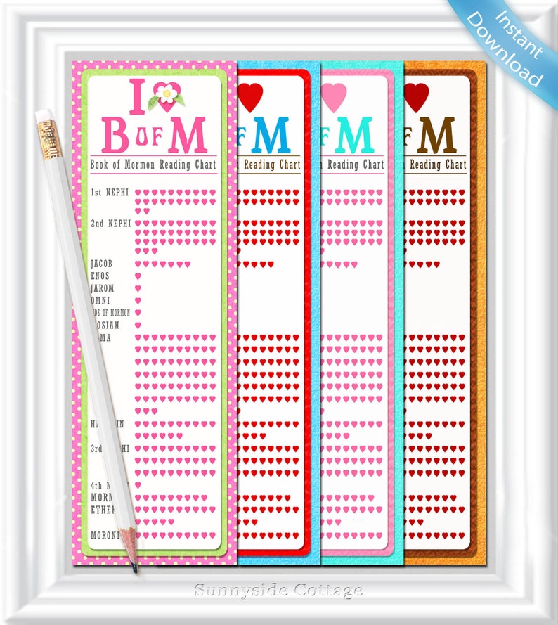 LDS BOOKMARKS instant downloaddiy printable Bookmarks for | Etsy