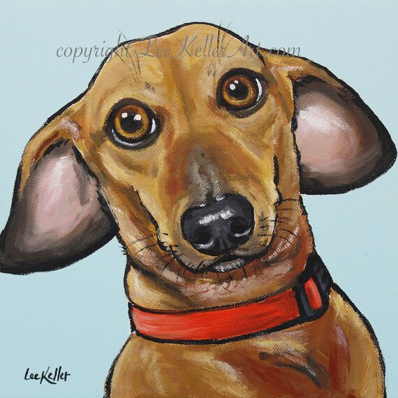dachshund art
