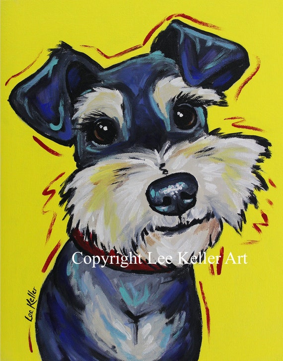 schnauzer art