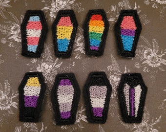 Tiny Coffin Patch- Pride Edition