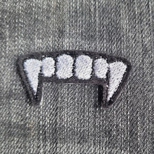 Vampire Fang Patch