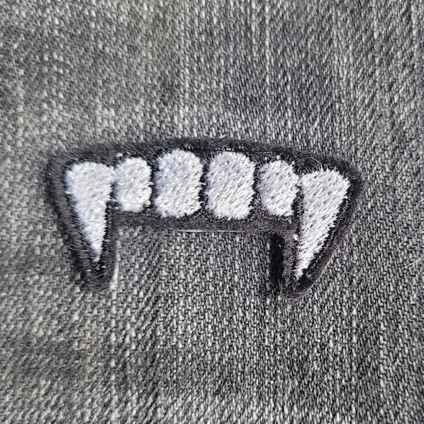 Vampire Fang Patch